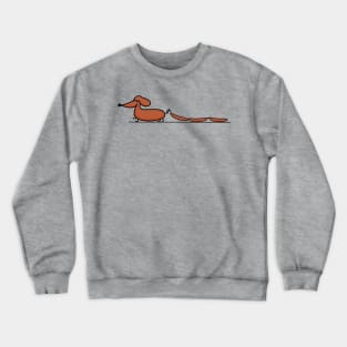 Dachshund with sausages Crewneck Sweatshirt